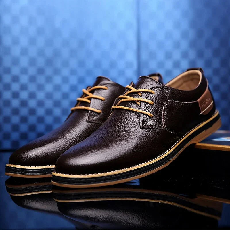 Lucas Wellington Classic Leather Oxfords