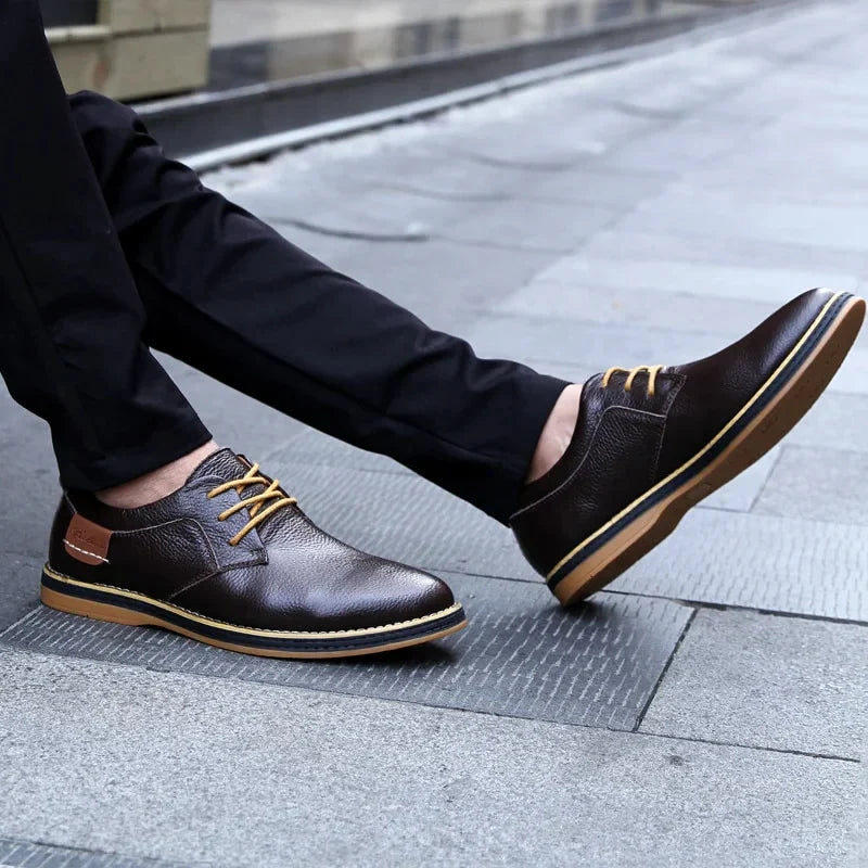 Lucas Wellington Classic Leather Oxfords