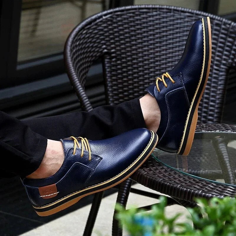 Lucas Wellington Classic Leather Oxfords