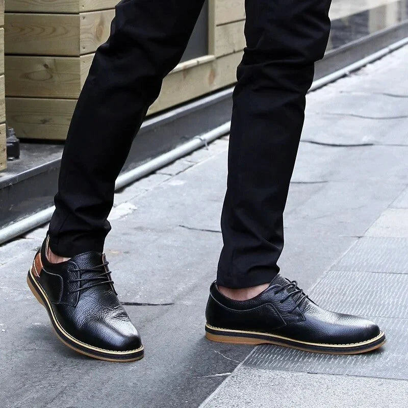 Lucas Wellington Classic Leather Oxfords