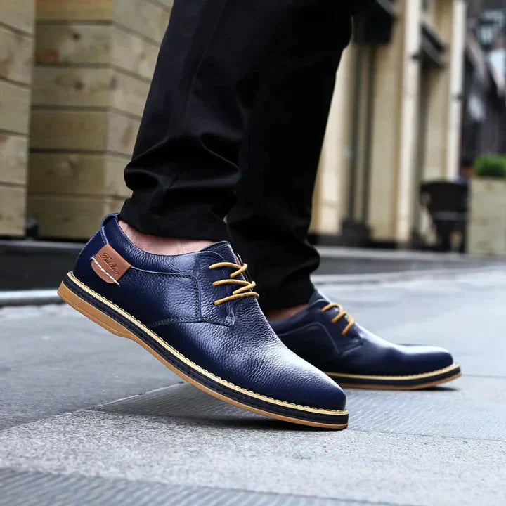 Lucas Wellington Classic Leather Oxfords