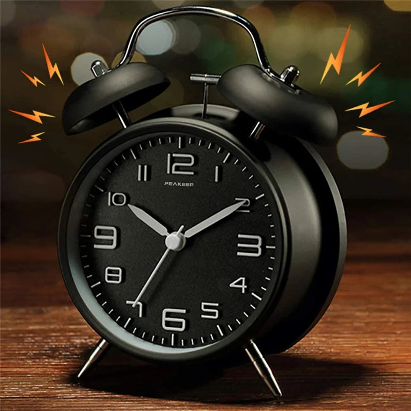 Classic Twin Bell Alarm Clock