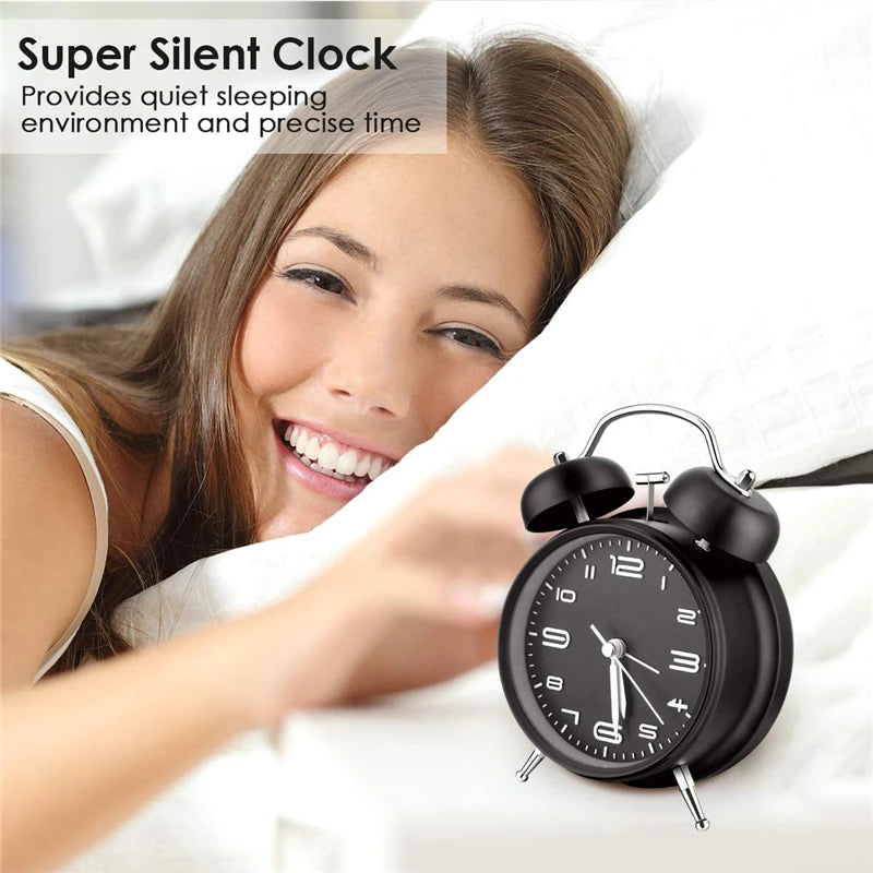 Classic Twin Bell Alarm Clock