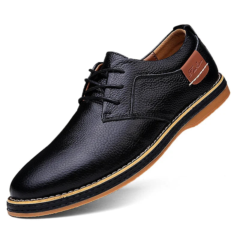 Lucas Wellington Classic Leather Oxfords