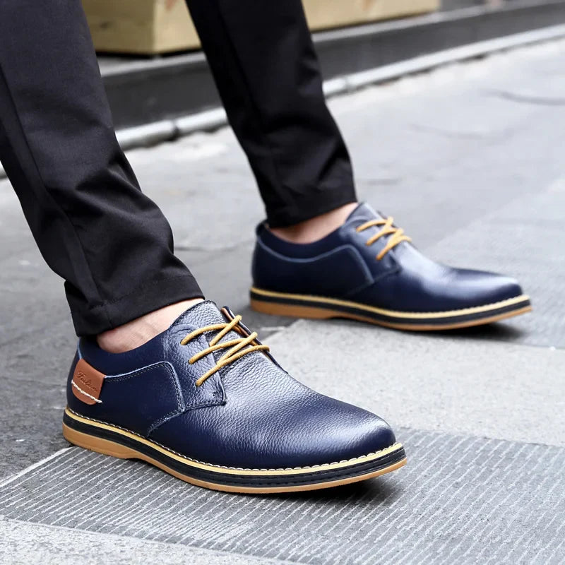 Lucas Wellington Classic Leather Oxfords