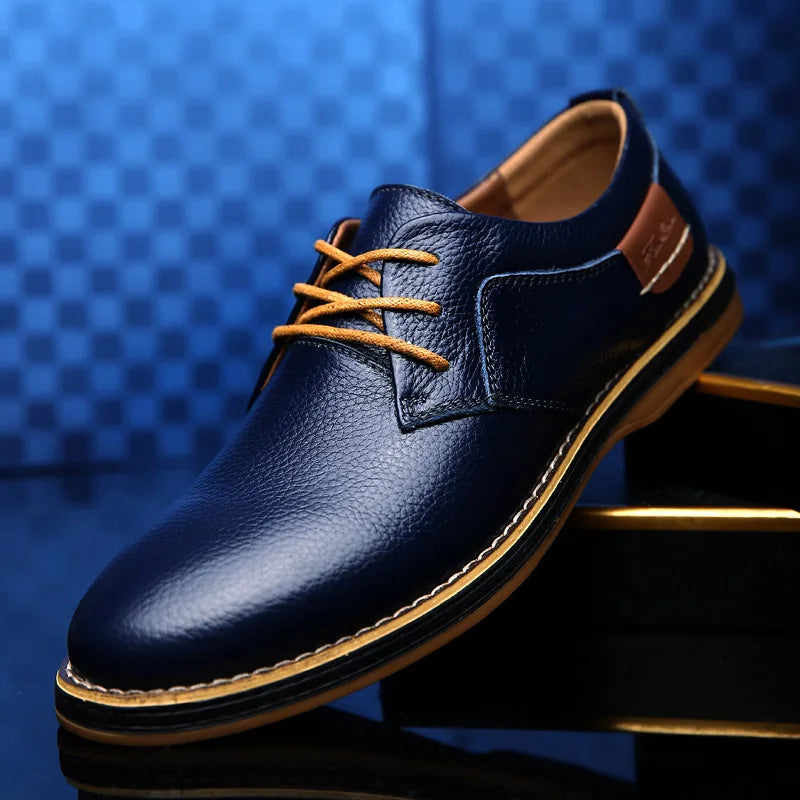 Lucas Wellington Classic Leather Oxfords