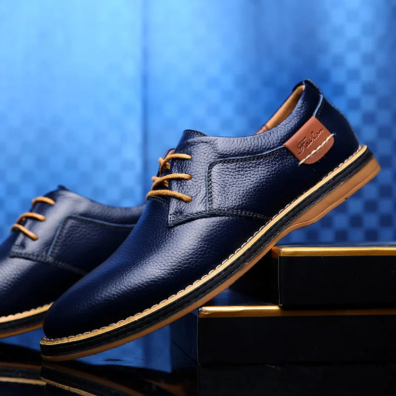 Lucas Wellington Classic Leather Oxfords