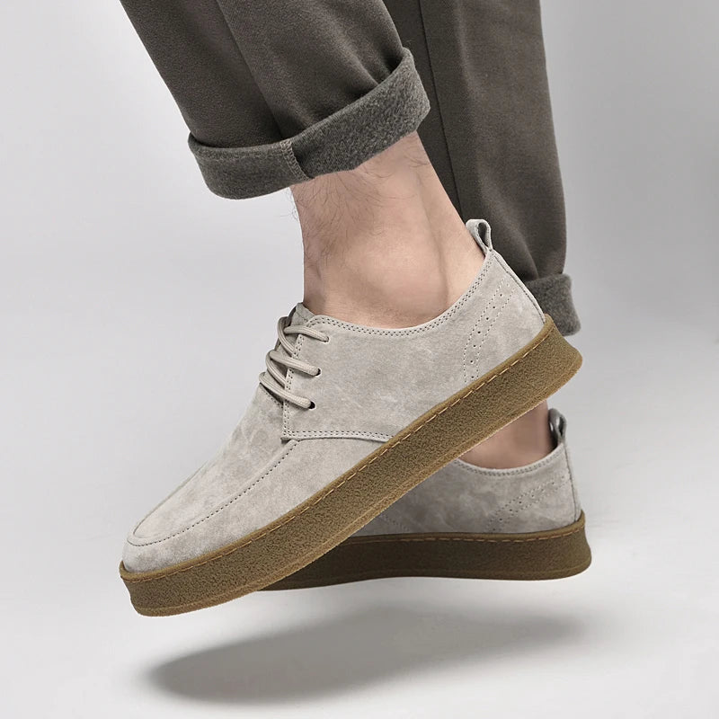 Classic Suede Leather Footwear