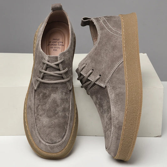 Classic Suede Leather Footwear