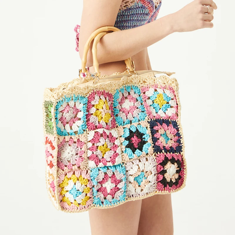 Tarnine Artisanal Woven Granny Bag