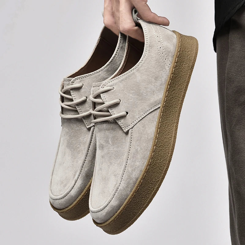 Classic Suede Leather Footwear