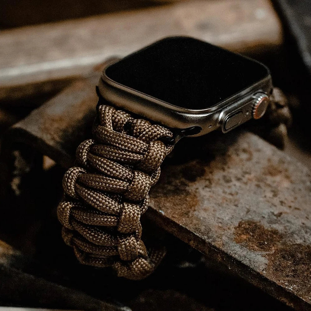 Ultra Rugged Paracord Apple Watch Band