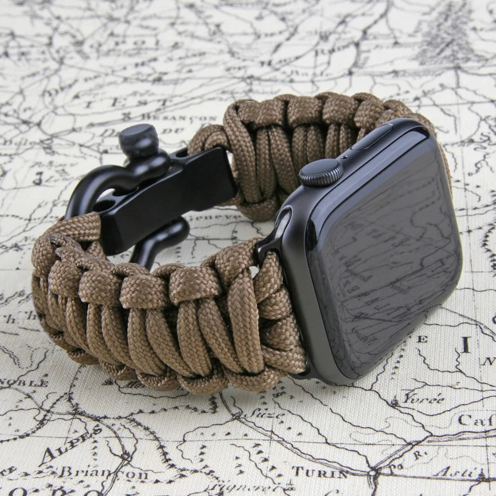 Ultra Rugged Paracord Apple Watch Band