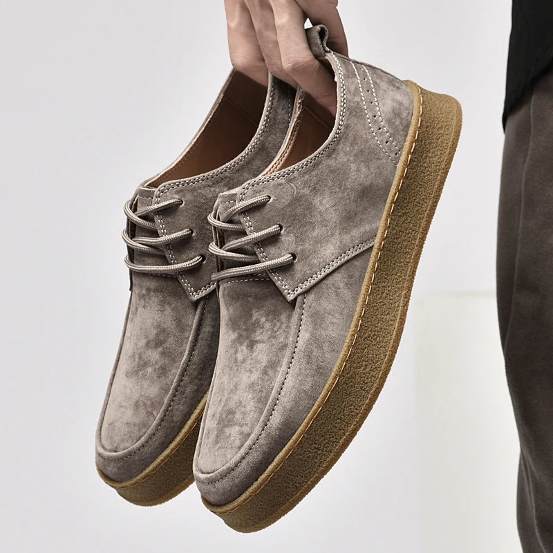 Classic Suede Leather Footwear