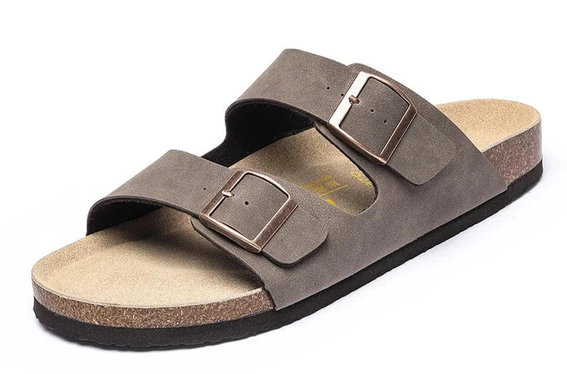 Coastal Comfort Leather Sandals