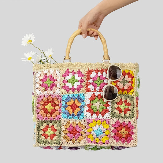 Tarnine Artisanal Woven Granny Bag