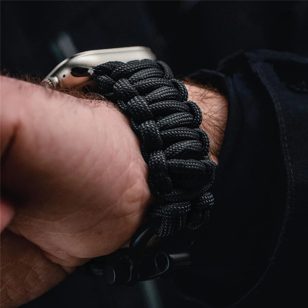 Ultra Rugged Paracord Apple Watch Band