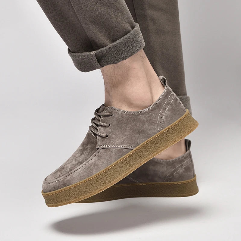 Classic Suede Leather Footwear